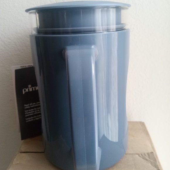 Epoca Primula Burke Cold Brew Iced Coffee Tea Maker 1.6 Quart Blue New - Picture 2 of 3
